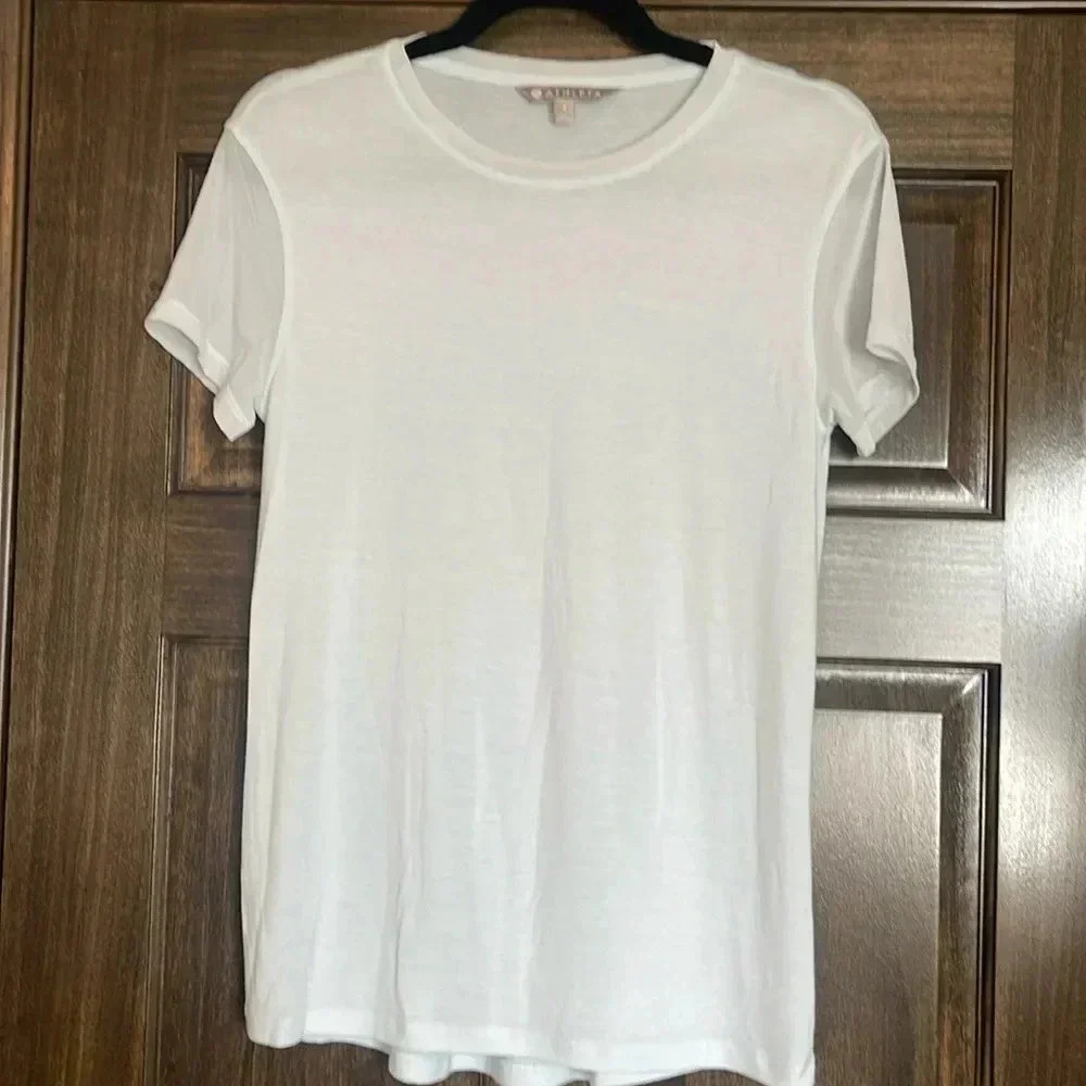 Athleta | Athletic T-Shirt, pale blue. Small. Good condition. - Picture 1 of 7